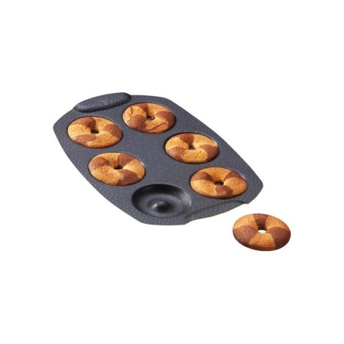 Форма для випікання Tefal PerfectBake, 6 форм, квадратний, 21х29см, алюміній, коричневий (J5734602)