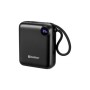 Батарея універсальна Sandberg 10000mAh PD/3.1/20W, QC/3.0, USB-C In/Out, with 2 cables USB-C (421-26)