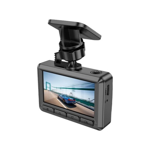 Відеореєстратор HOCO DV3 Driving recorder with display dual-channel Black (6942007608183)
