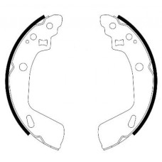 Гальмівні колодки REMSA 4247.00