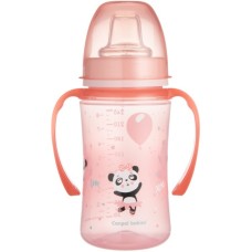 Поїльник-непроливайка Canpol babies EasyStart 240 мл -Sweet fun рожева (35/208_pin)
