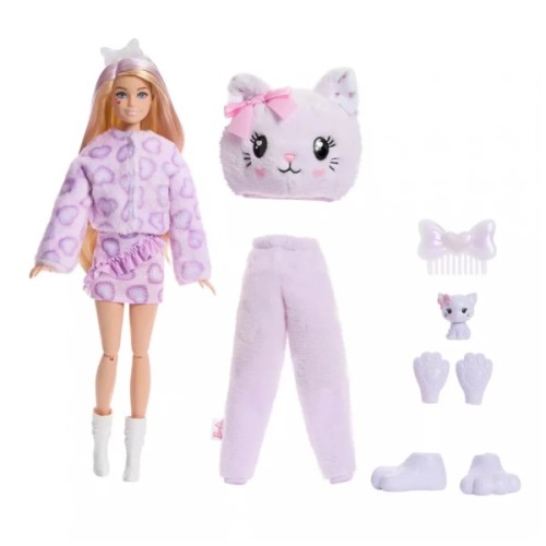 Лялька Barbie Cutie Reveal Милі бантики Кошеня (JJP64)