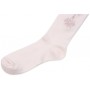 Колготки дитячі UCS Socks з рожевими квіточками з боків (M0C0301-0876-3G-beige)