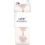 Колготки дитячі UCS Socks з рожевими квіточками з боків (M0C0301-0876-3G-beige)