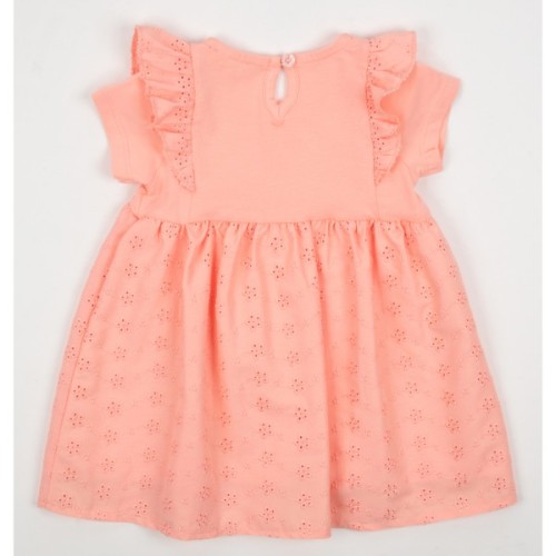 Плаття дитяче Breeze з оборкою (19734-80G-peach)
