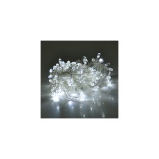 Гірлянда Voltronic Штора-Конус White 120LED, 8 режимів, 3х0,3 метра, прозора, BOX (DT-2025/S120SW)