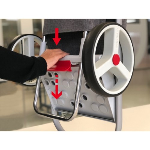 Сумка-візок Rolser Com MF 8 Black Tube Burdeos11 (COH012-1060) (930280)