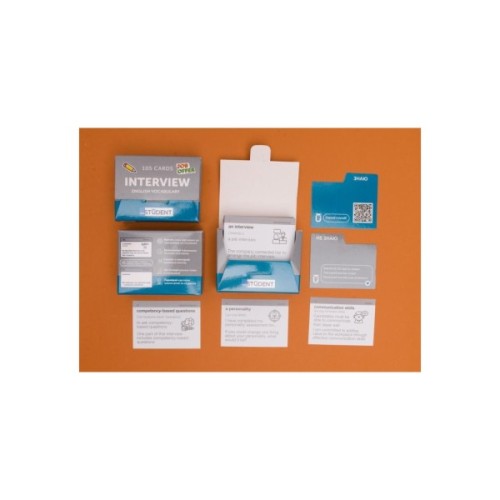Навчальний набір English Student Картки для вивчення англійської мови Interview English Vocabulary, українська (591225969)