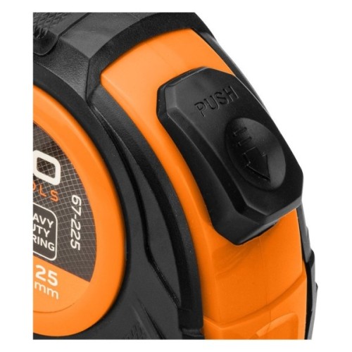 Рулетка Neo Tools 10мx25мм, з фіксатором змотування (67-225)