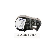 Стрічка для принтера етикеток Brady M4C-750-595-WT-BK, всепогодні, безперервна стрічка, 19.05 mm × 7.62 m, black on white, вініл (170830)