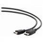 Кабель мультимедійний DisplayPort M to HDMI M 10.0m Cablexpert (CC-DP-HDMI-10M)