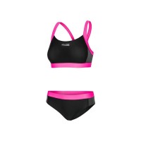 Купальник Aqua Speed Naomi 460-139 чорний, рожевий 38 (5908217671165)