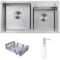 Мийка кухонна Kroner Geburstet-7843ZHM (CV022805)