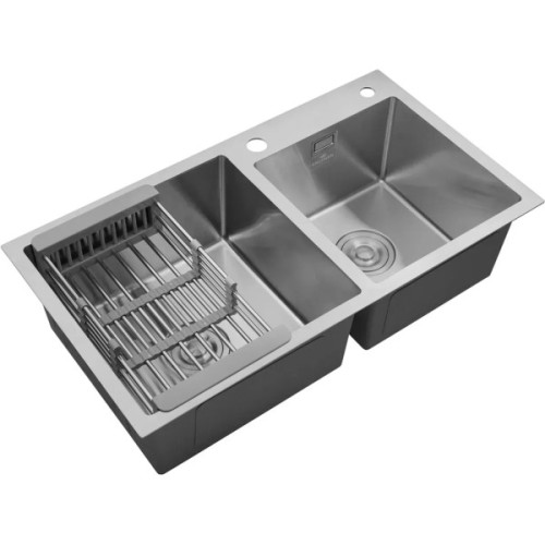 Мийка кухонна Kroner Geburstet-7843ZHM (CV022805)