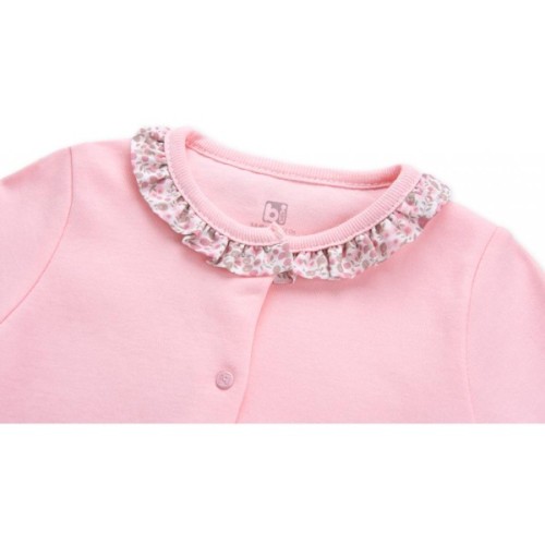 Чоловічок дитячий Bibaby з бантиком (60089-50G-pink)