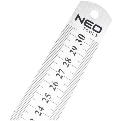 Лінійка будівельна Neo Tools нержавіюча сталь, 300мм (72-213)