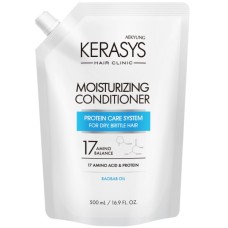 Кондиціонер для волосся KeraSys Hair Clinic Moisturizing Conditioner Дой-пак 500 мл (8801046902066)