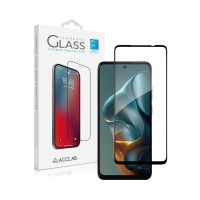 Скло захисне ACCLAB Full Glue ESD Moto G17 Power Black (1283126636516)