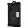 Чохол до мобільного телефона BeCover FIBRA Silicone OmniMag Apple iPhone 16 Black (716223)