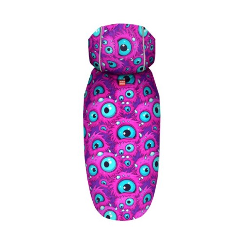 Дощовик для тварин WAUDOG Clothes Накидка з капюшоном Око монстра S (356-4049)