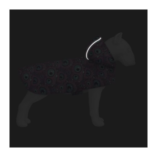 Дощовик для тварин WAUDOG Clothes Накидка з капюшоном Око монстра S (356-4049)