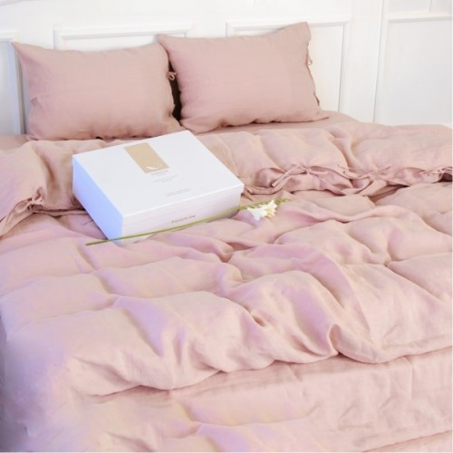 Постільна білизна MirSon Лен Dearness 143х210 (2200005370711)