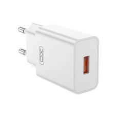 Зарядний пристрій XO USB-A QC18W White (L127.white)