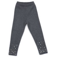 Лосини дитячі Na зі стразами (GR009-98G-gray)