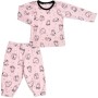Піжама дитяча Breeze з довгим рукавом (17828-80G-pink)