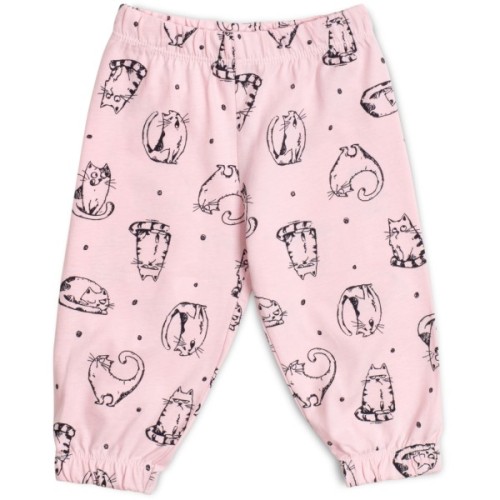 Піжама дитяча Breeze з довгим рукавом (17828-80G-pink)