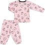 Піжама дитяча Breeze з довгим рукавом (17828-80G-pink)