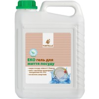 Засіб для ручного миття посуду Tortilla Еко гель 5 л (4820178060950)