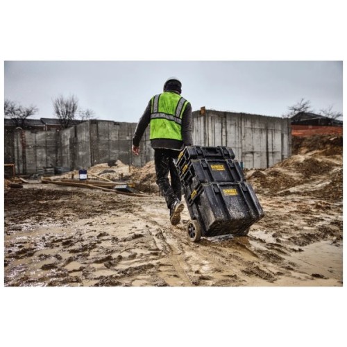 Ящик для інструментів DeWALT TOUGHSYSTEM 2.0 555х385х180 мм, з органайзером для дрібних д (DWST83293-1)
