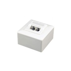 Комп'ютерна розетка RJ45x2 FTP cat.6 Cablexpert (MWS-2S6-01)