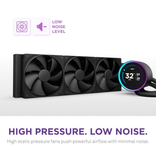 Система рідинного охолодження NZXT Kraken Elite 360mm AIO (RL-KN36E-B2)