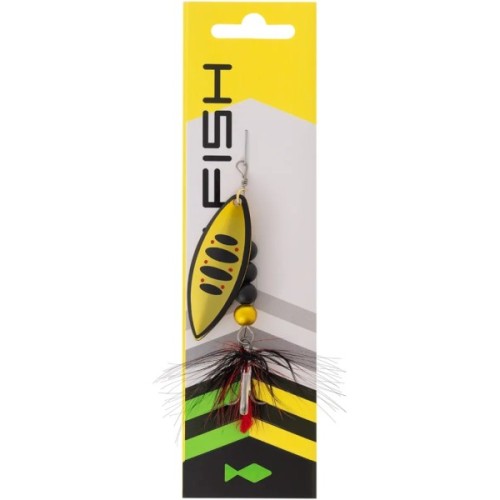 Блешня X-Fish Orbit 14g 5 Nikel gold (1917.07.16)