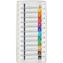 Акрилові фарби Faber-Castell Creative Studio, 12 туб х 20 мл, 12 кольорів (379212) (31794)
