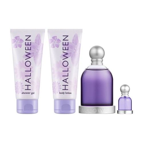 Набір косметики Halloween Eau de Toilette туалетна вода 100 мл + 4.5 мл + гель для душу 100 мл + лосьйон для тіла 100 мл (8431754008271)