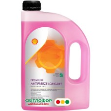 Антифриз Shell Premium LL 4л (готовий G12+ черв.) (5938)