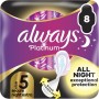 Гігієнічні прокладки Always Platinum Secure Night Extra Розмір 5 8 шт. (8700216186742)