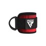 Манжета для тяги RDX A4 Gym Ankle Pro Red Pair (WAN-A4R-P)
