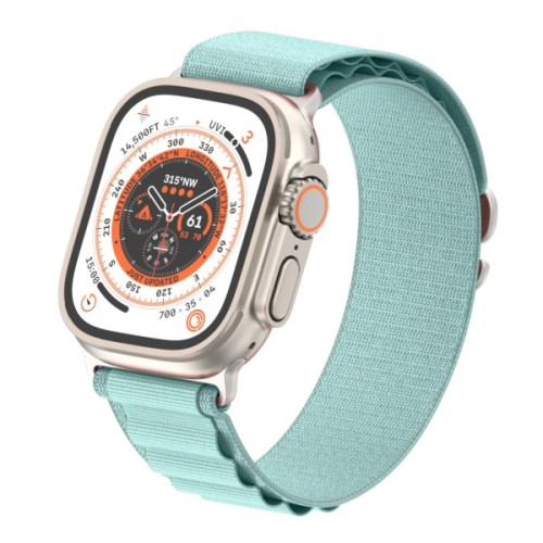 Ремінець до смарт-годинника Armorstandart Alpina Band для Apple Watch 49/46/45/44/42 (Series 1-3) Light Blue (ARM81049)