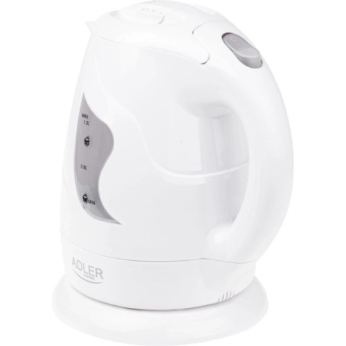 Електрочайник Adler AD 08 white