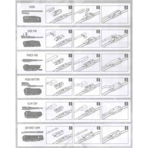 Щітка склоочисника WINSO PRO SHADOW 480мм (117480)