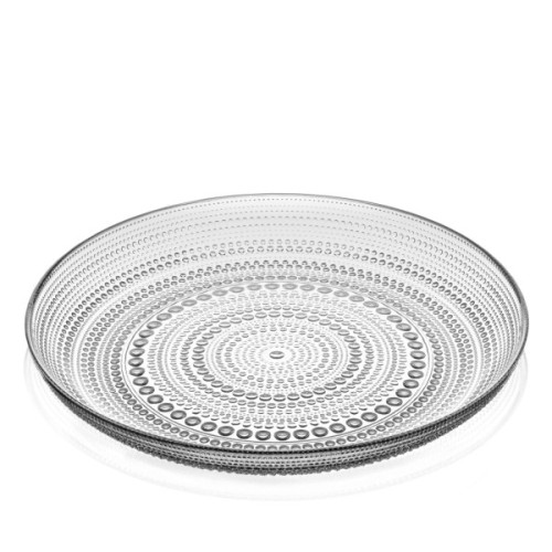 Тарілка Ardesto Verbena, 20.7см, скло, прозорий (AR5027)