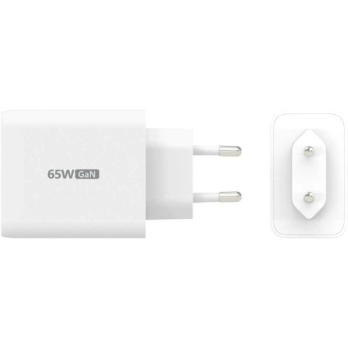 Зарядний пристрій J5create 1xUSB + 2xUSB-C 65W GaN QC3.0/PD/PPS (JUP3365E-EN)