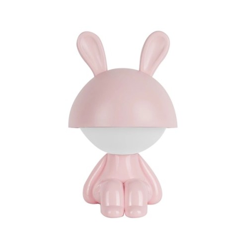 Нічник Kite Світильник LED з акумулятором Cute Bunny, рожевий (K25-316-1-2)
