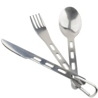 Набір туристичного посуду Tribe Hiker Set сталевий (T-FC-0020-metal)