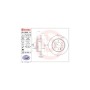 Гальмівний диск Brembo 08.9509.11