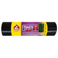 Пакети для сміття Помічниця 160 л 10 шт. (4820012340217)